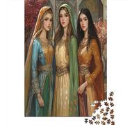 Portrait d'une Belle Jeune Fille Cadeau Unique Décoration Intérieure Jeu ÉduChatif Challenge Toy Adultes & Enfants des 14 Ans 38x26cm/1000pcs