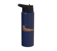 Portrait d'une grande et belle limace, Escargot, Stainless Steel Insulated Water Bottle