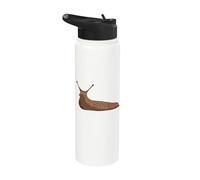 Portrait d'une grande et belle limace, Escargot, Stainless Steel Insulated Water Bottle
