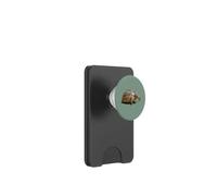 Portrait d'une Jeune Tortue Sauvage isolée PopSockets PopWallet pour MagSafe