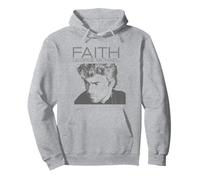 Portrait en Noir et Blanc de George Michael Sweat à Capuche