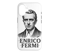 Portrait Enrico Fermi Coque pour iPhone 16
