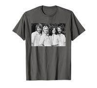 Portrait et arrivée du Groupe Pop suédois Abba, Promo 1976 T-Shirt