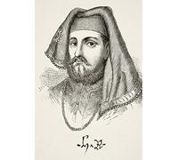 Portrait et autographe du roi Henry Iv d'Angleterre 1367 à 1413 de l'histoire nationale et domestique de l'Angleterre par William Aubrey Publié Londres vers 1890 (28 x 43 cm)
