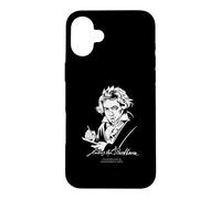 Portrait et Signature Ludwig Van Beethoven Coque pour iPhone 16 Plus