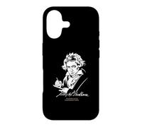 Portrait et Signature Ludwig Van Beethoven Coque pour iPhone 17