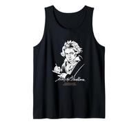 Portrait et Signature Ludwig Van Beethoven Débardeur