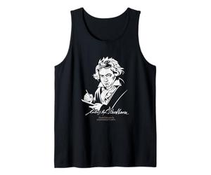 Portrait et Signature Ludwig Van Beethoven Débardeur