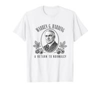 Portrait Historique de Warren G Harding Retour à la normalité T-Shirt