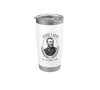 Portrait historique Ulysses S Grant Let Us Have Peace Gobelet isotherme en acier inoxydable double paroi