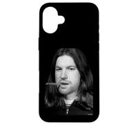 Portrait jumeau DJ Richard D James Aphex par Andy Willsher Coque pour iPhone 16 Plus