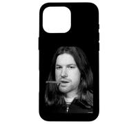 Portrait jumeau DJ Richard D James Aphex par Andy Willsher Coque pour iPhone 16 Pro Max