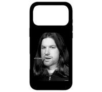 Portrait jumeau DJ Richard D James Aphex par Andy Willsher Coque pour iPhone 17 Pro Max