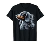 Portrait majestueux Teckel à Poils Longs T-Shirt