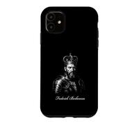 Portrait médiéval de Frederick Barbarossa Roi Empereur Coque pour iPhone 11