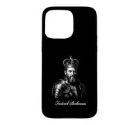 Portrait médiéval de Frederick Barbarossa Roi Empereur Coque pour iPhone 15 Pro Max