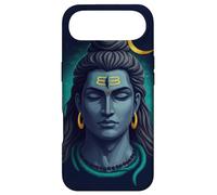 Portrait Minimal de Shiva Croissant de Lune Art Spirituel Coque pour iPhone Air