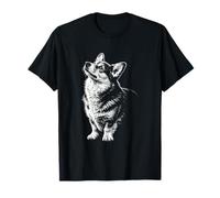 Portrait Minimaliste de Pembroke Welsh Corgi T-Shirt