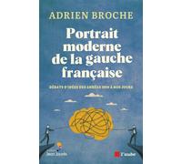 Portrait moderne de la gauche française - Adrien Broche - L'aube Eds De - broché - Essai