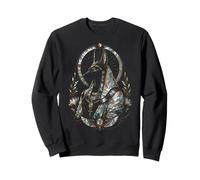Portrait mythologique de la divinité Anu e l'Égypte Antique Sweatshirt