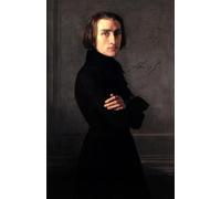 Portrait of Franz Liszt - NOTEBOOK A5 / Composers & Operas collection