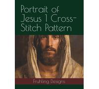 Portrait Of Jesus 1 Cross-Stitch Pattern