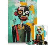 Portrait Original d'un Homme après Le Travail Puzzle de 1000 pièces pour Adultes Stimule la mémoire Passe-Temps à la Maison Bords Nets Cadeau élégant (38x26cm)
