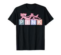 Portrait périodique en carreaux de la panthère rose T-Shirt