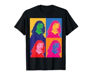 Portrait Philosophe René Descartes T-Shirt