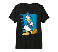 Portrait Pop Art de Disney Mickey et de ses amis Donald Duck T-shirt haut de gamme