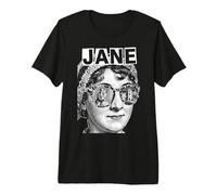 Portrait Pop Art livresque de Jane Austen Orgueil et préjugés T-Shirt Haut de Gamme