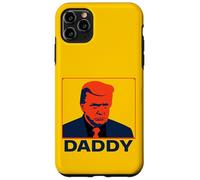 Portrait Pop Art Stoic Trump avec légende « Daddy » Coque pour iPhone 11 Pro Max