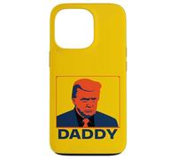 Portrait Pop Art Stoic Trump avec légende « Daddy » Coque pour iPhone 13 Pro