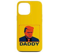 Portrait Pop Art Stoic Trump avec légende « Daddy » Coque pour iPhone 13 Pro Max