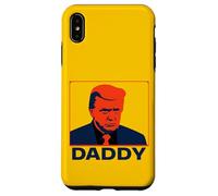 Portrait Pop Art Stoic Trump avec légende « Daddy » Coque pour iPhone XS Max