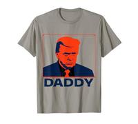 Portrait Pop Art Stoic Trump avec légende « Daddy » T-Shirt