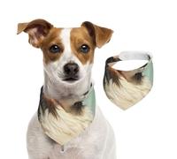 Portrait réaliste de Bouvier Bernois Berner,Bandanas pour Chien, écharpe en Coton, Bavoirs réglables pour Animaux de Compagnie,S