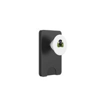 Portrait réaliste de Chien de Laboratoire Noir dans l'herbe PopSockets PopWallet pour MagSafe