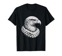 Portrait Renaissance Aigle Art Oiseau Noble Vintage T-Shirt