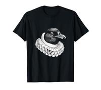 Portrait Renaissance Manchot Art Oiseau Noble Vintage T-Shirt