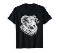Portrait Renaissance Mouton Art Animal Noble Vintage T-Shirt