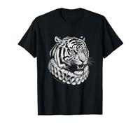 Portrait Renaissance Tigre Art Animal Noble Vintage T-Shirt