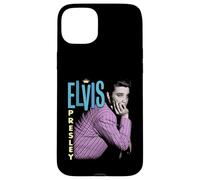 Portrait rétro Elvis Presley Coque pour iPhone 15 Plus