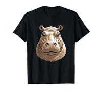 Portrait stylisé de tête d’Hippopotame T-Shirt