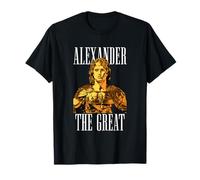 Portrait vintage d'Alexandre le grand armure T-Shirt