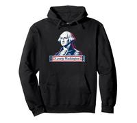 Portrait Vintage de l'histoire américaine de George Washington Sweat à Capuche