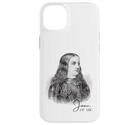 Portrait Vintage Jeanne d'arc Guerrier catholique Art Historique Coque pour iPhone 14 Plus