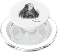Portrait Vintage Jeanne d'arc Guerrier catholique Art Historique PopSockets PopGrip pour MagSafe
