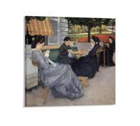 Portraits À La Campagne-Gustave Caillebotte Affiches Art Impression murale Photo Peinture Poster à Suspendre Photo Décoration Familiale 30,5 x 30,5 cm (30 x 76,2 cm)