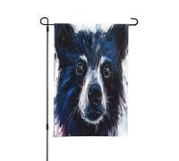 Portraits d'animaux de dessin animé, drapeaux de jardin printaniers pour l'extérieur, parfaits pour les décorations de cour de Pâques et la décoration printanière extérieure
